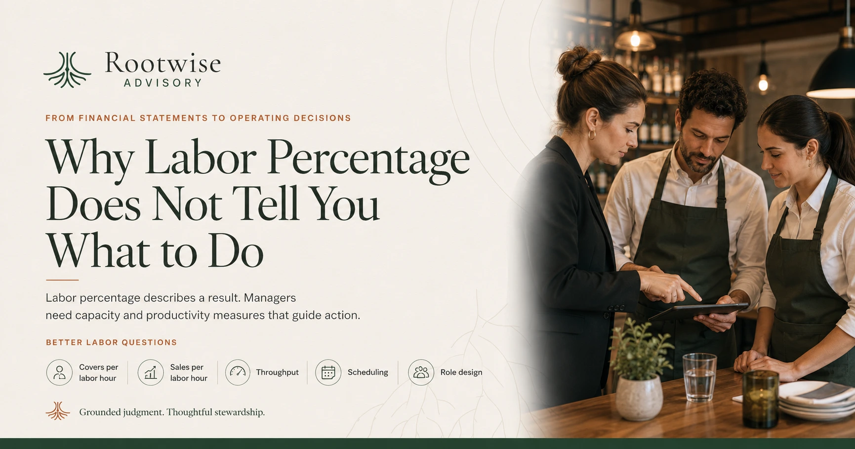 Why Labor Percentage Does Not Tell You What to Do